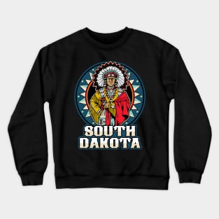 South Dakota Native American Culture Crewneck Sweatshirt